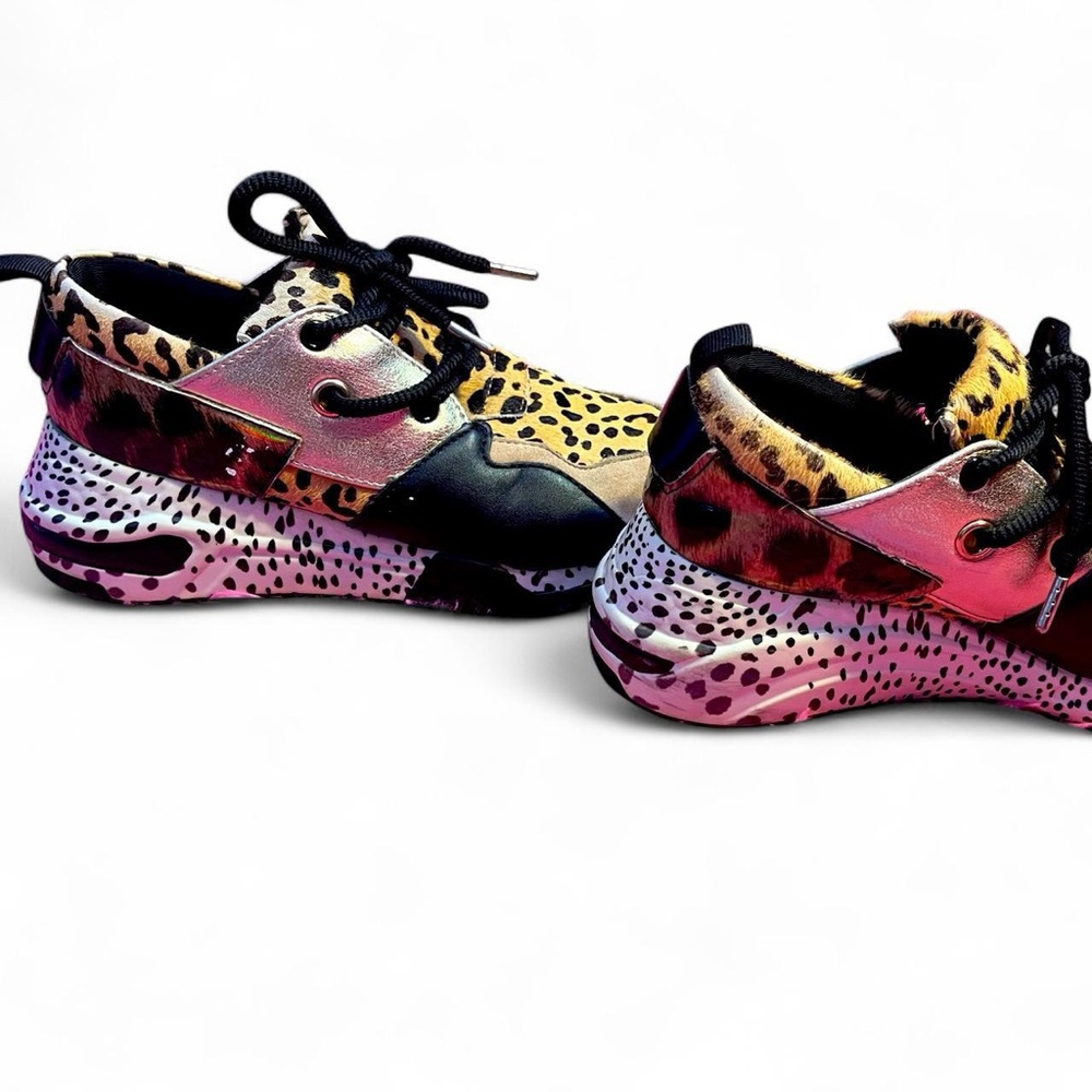 Steve Madden Leopard Print Sneakers